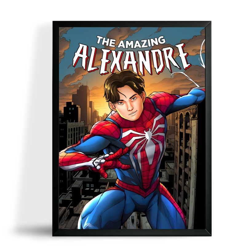 Custom Spiderman Portrait