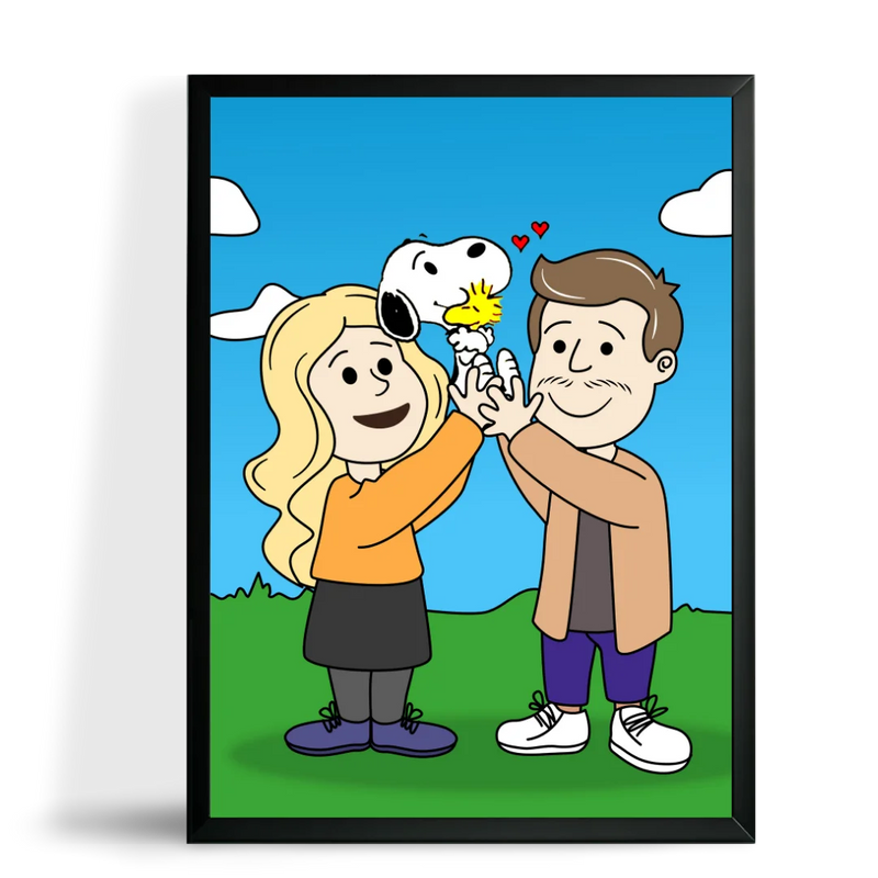 Custom Snoopy Portrait