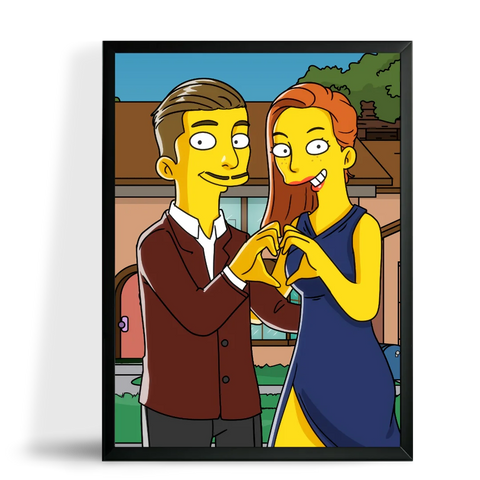 Custom Simpson Portrait