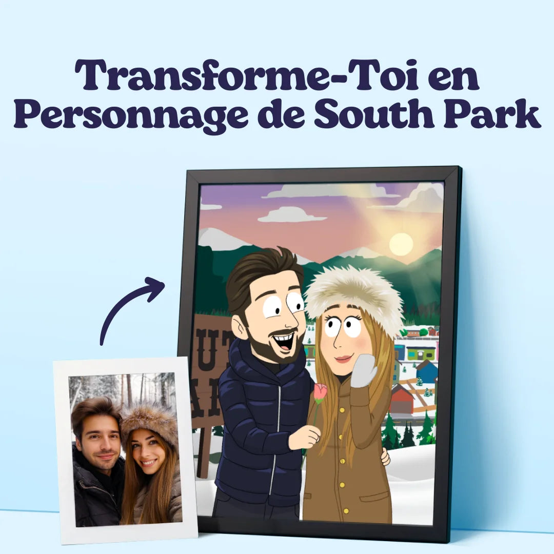 cadre south park personnalisé