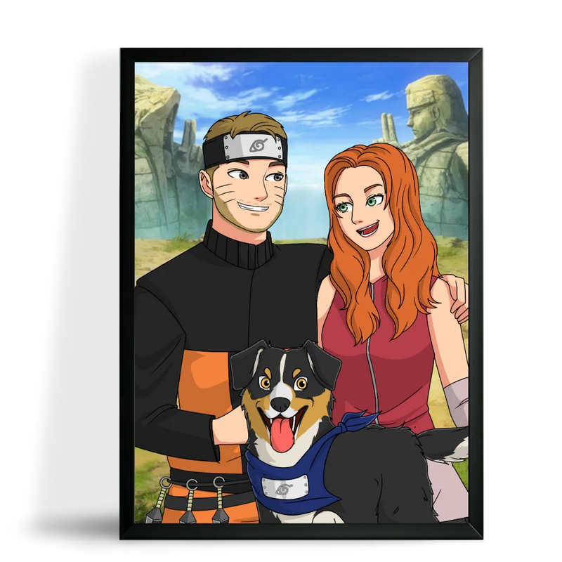 Custom Naruto Portrait