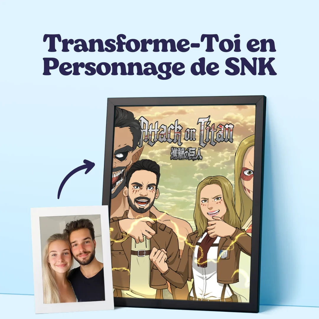 affiche snk personnalisée