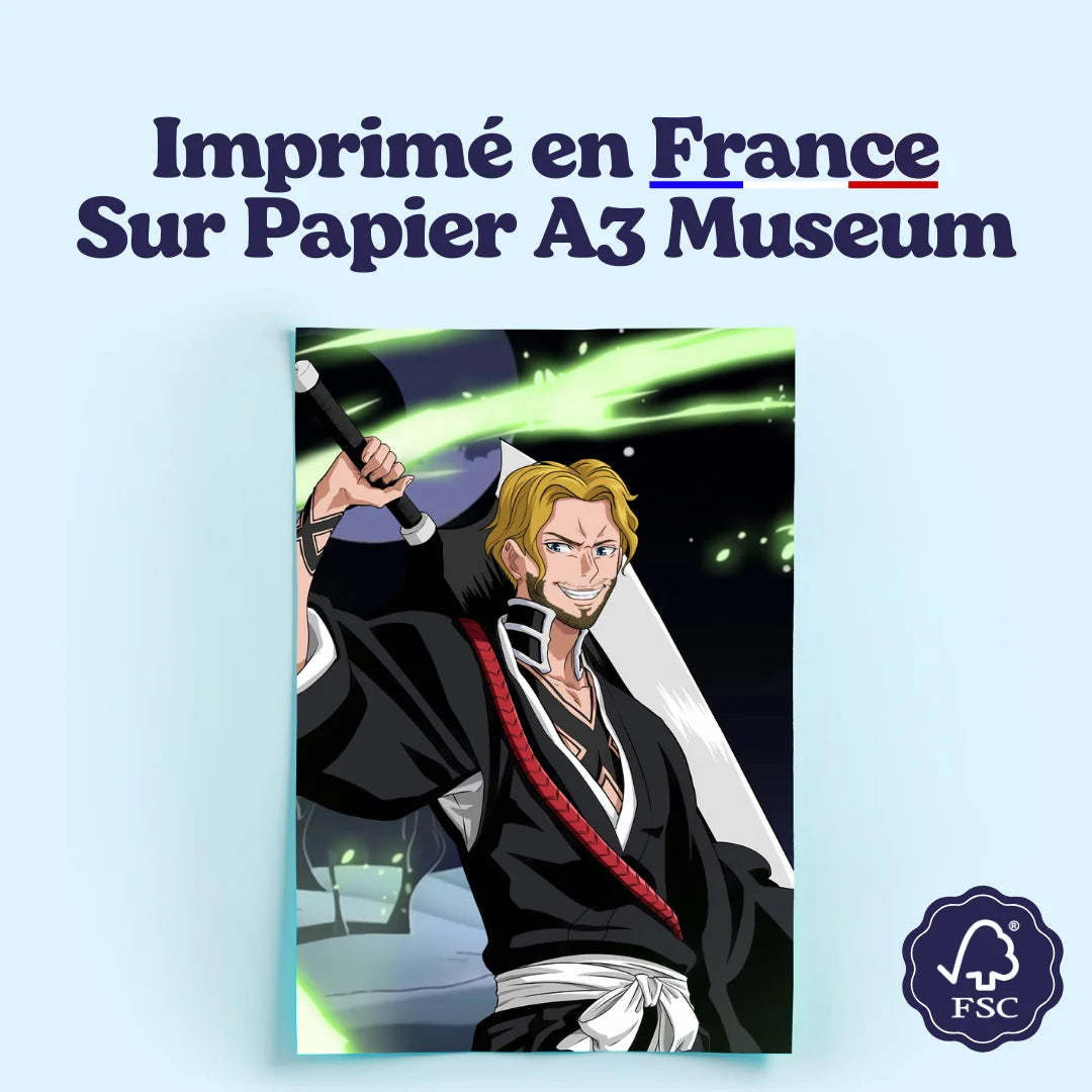 poster bleach personnalisé