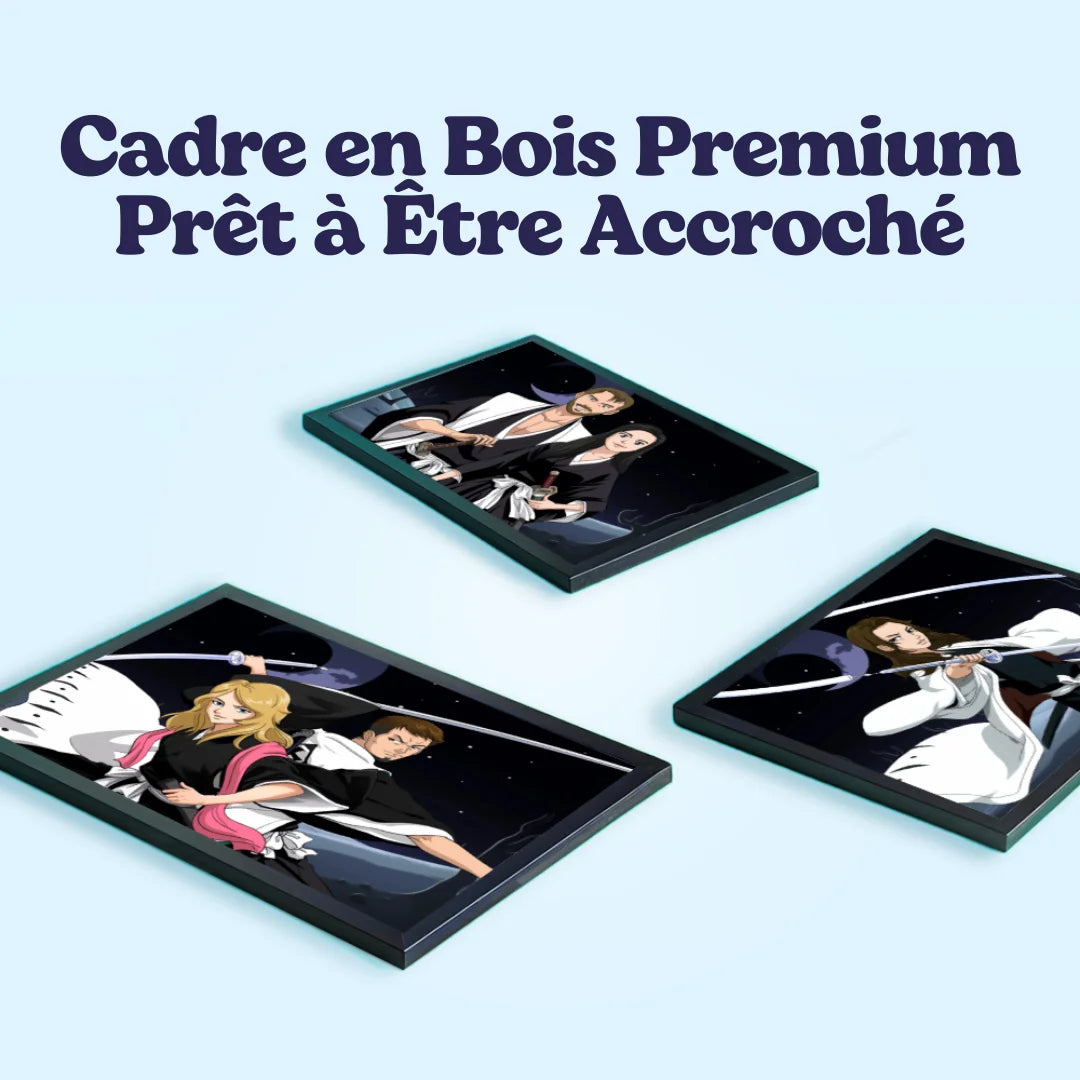 cadre bleach personnalisé