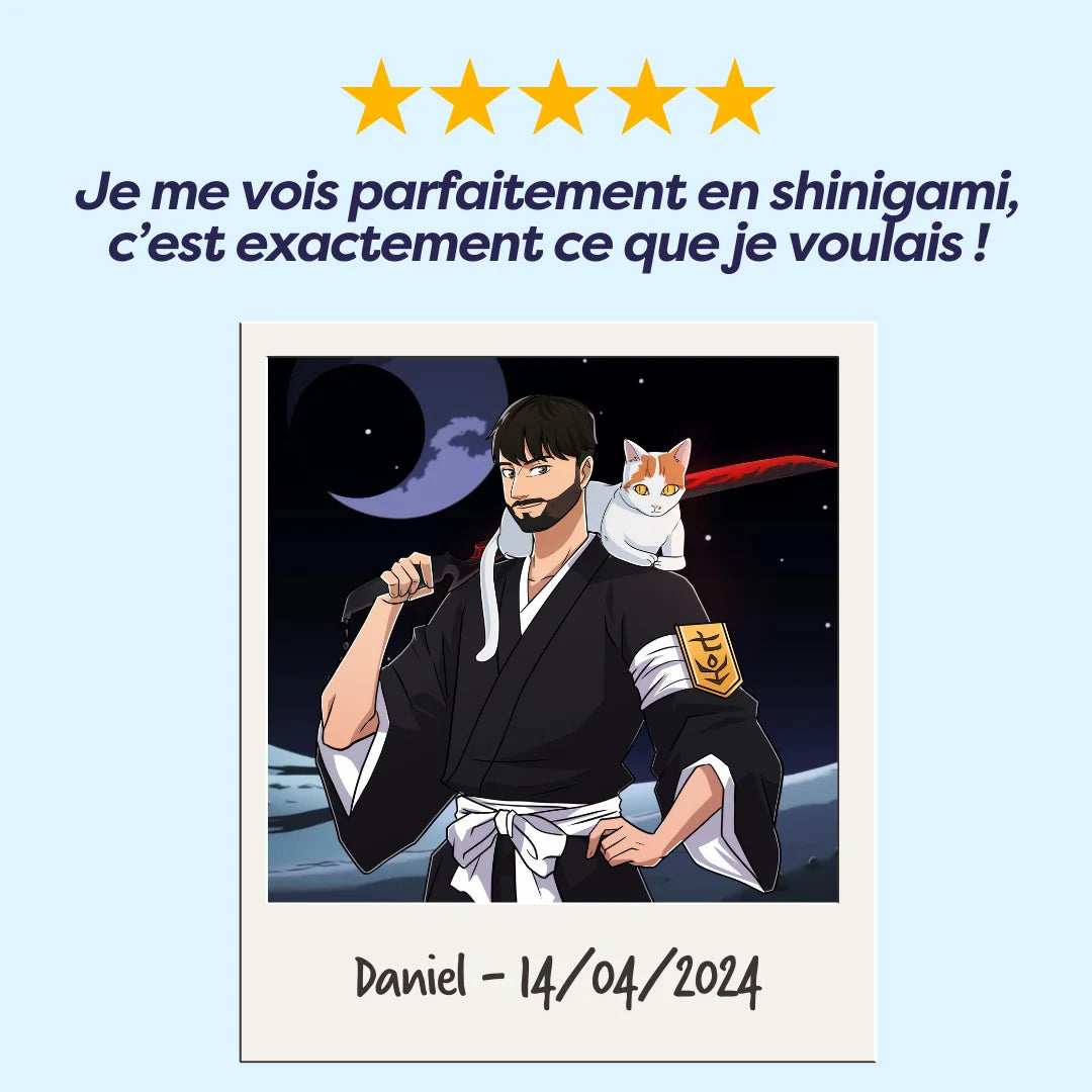 dessin bleach personnalisé