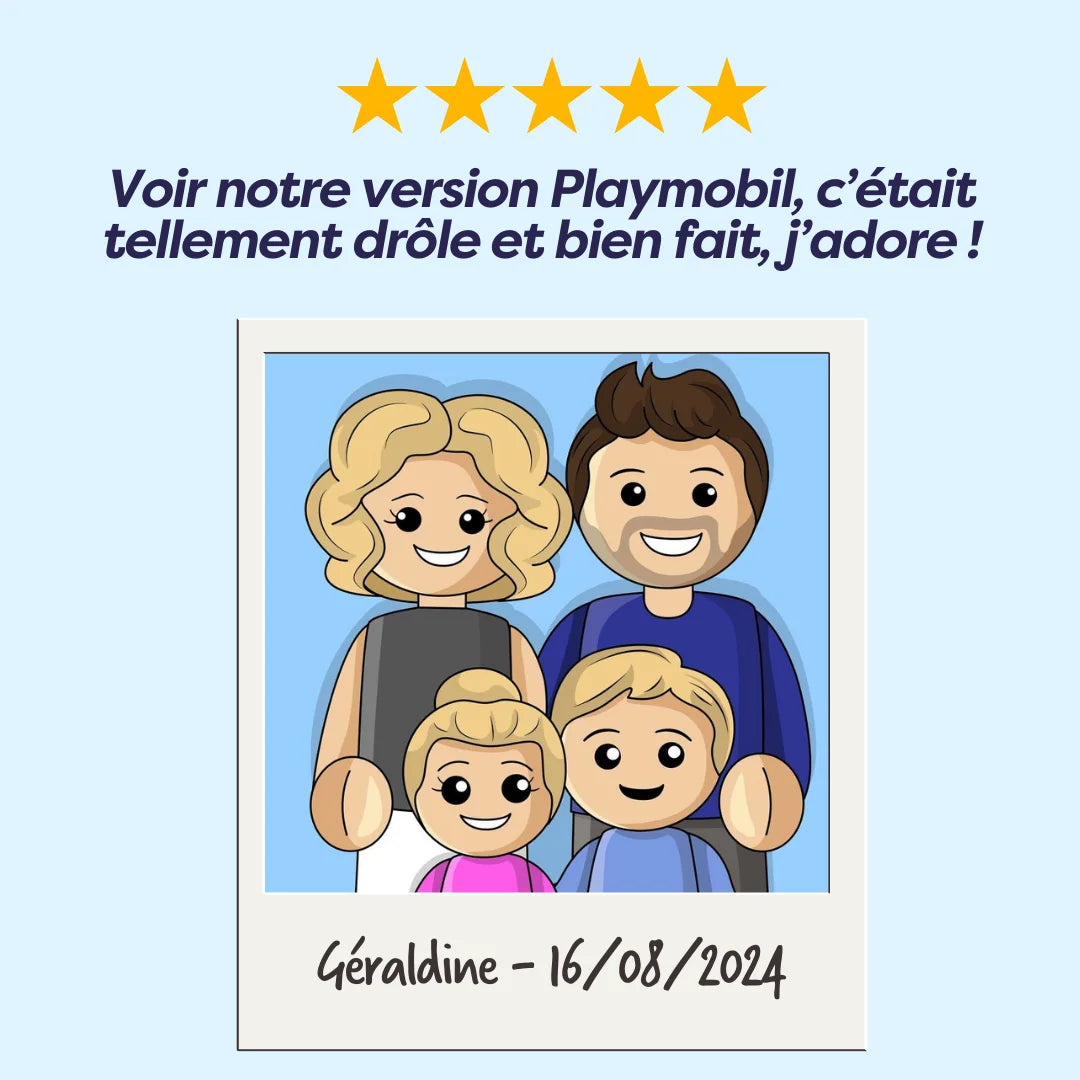 Custom Playmobil Portrait