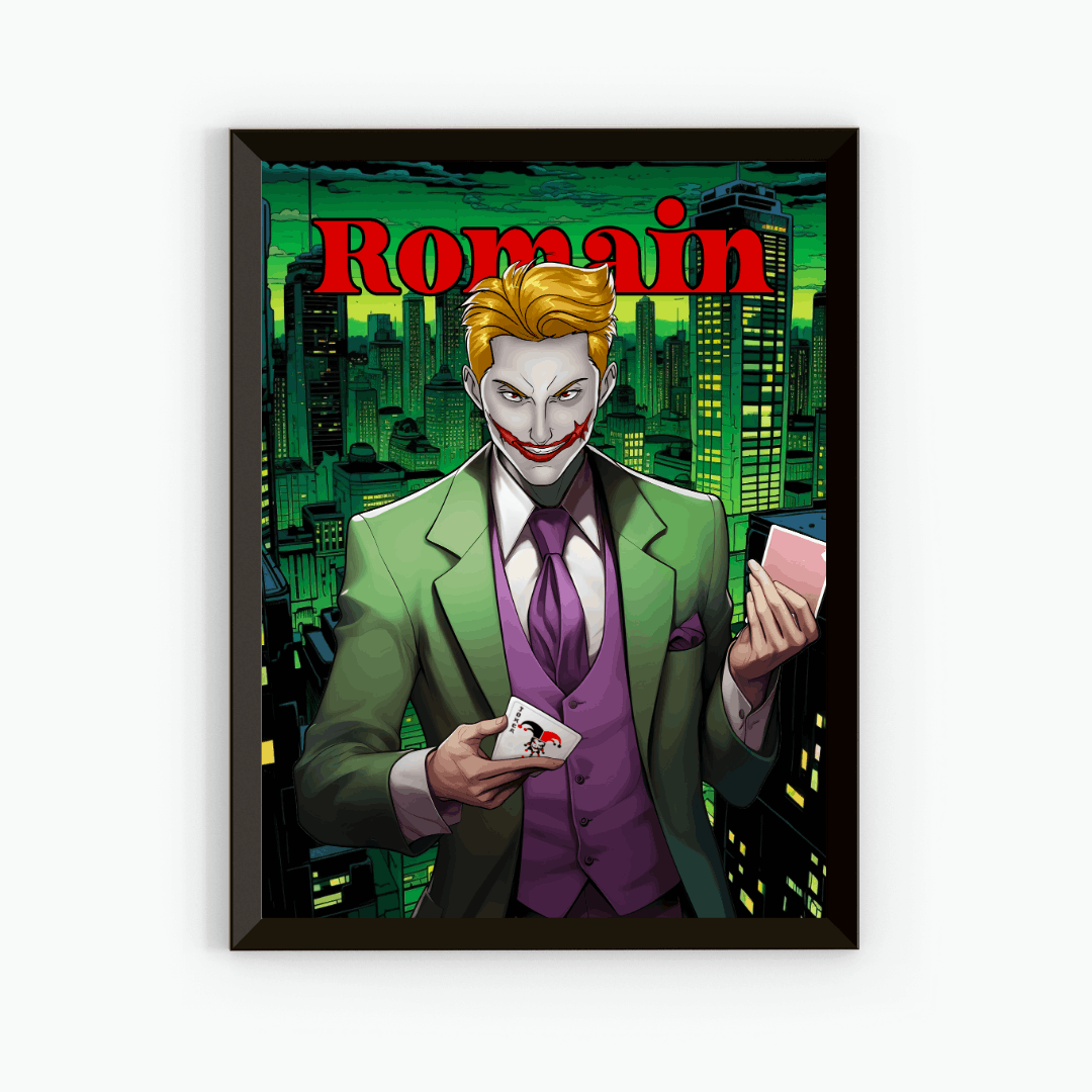 Portrait Joker Personnalise