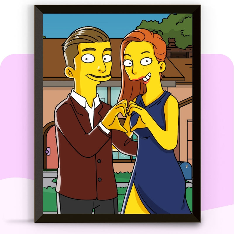 Custom Simpson Portrait